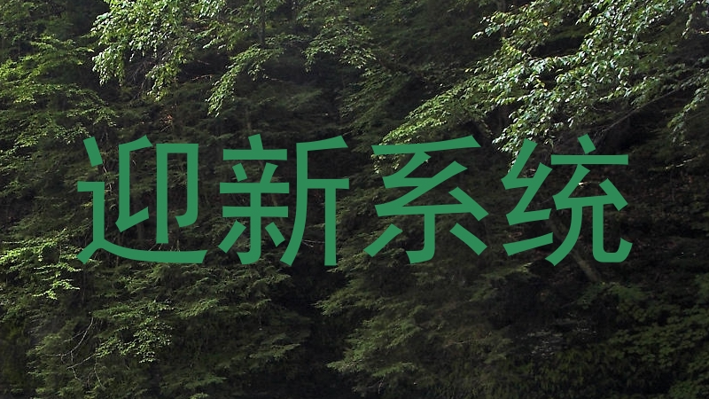 迎新系统