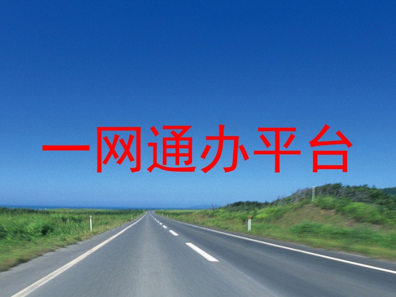 一网通办平台