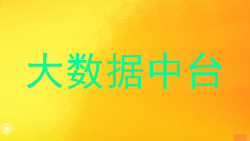 大数据中台