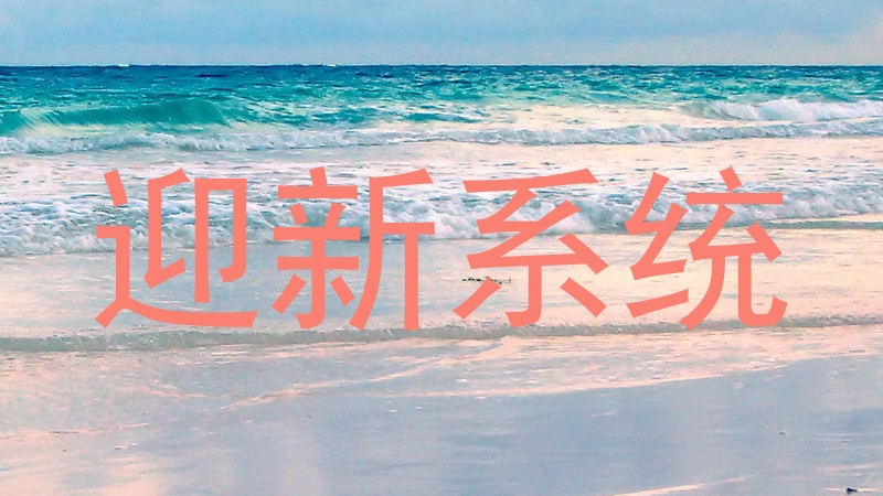 迎新系统