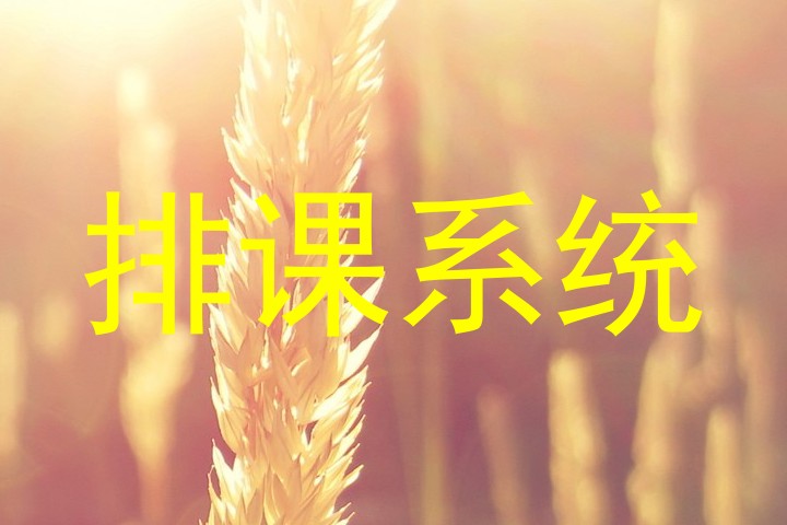 排课系统