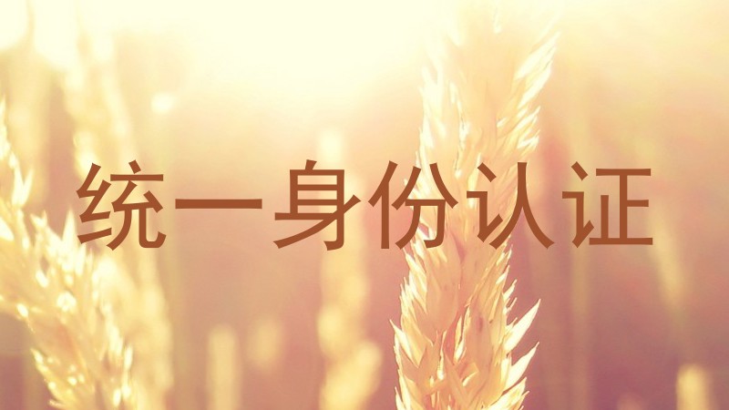 统一身份认证