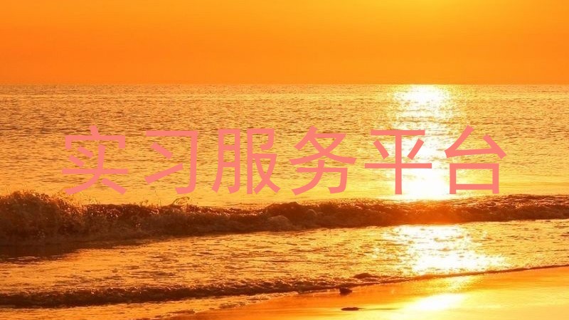 实习服务平台