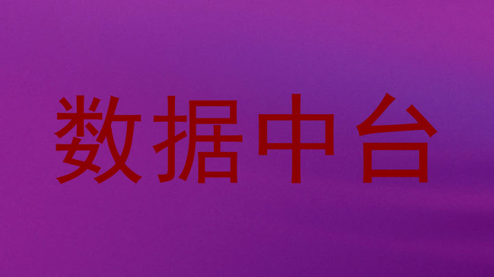 数据中台