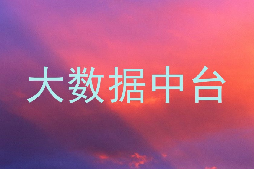 大数据中台