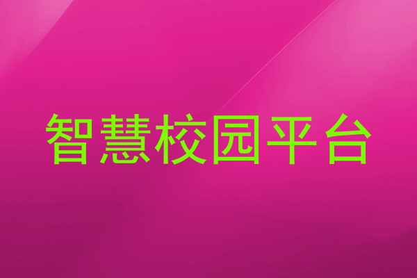 智慧校园平台