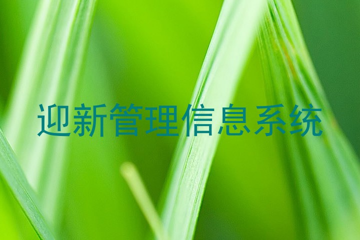 迎新管理信息系统