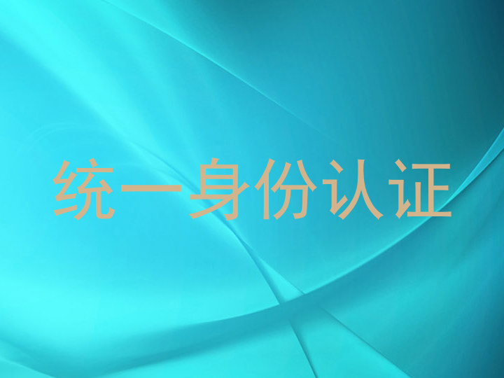 统一身份认证