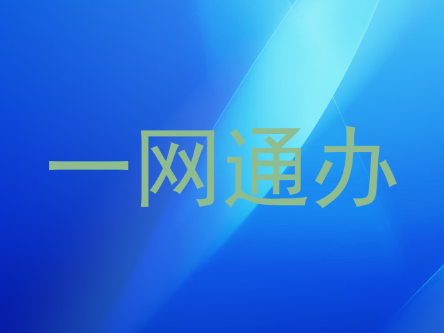 一网通办