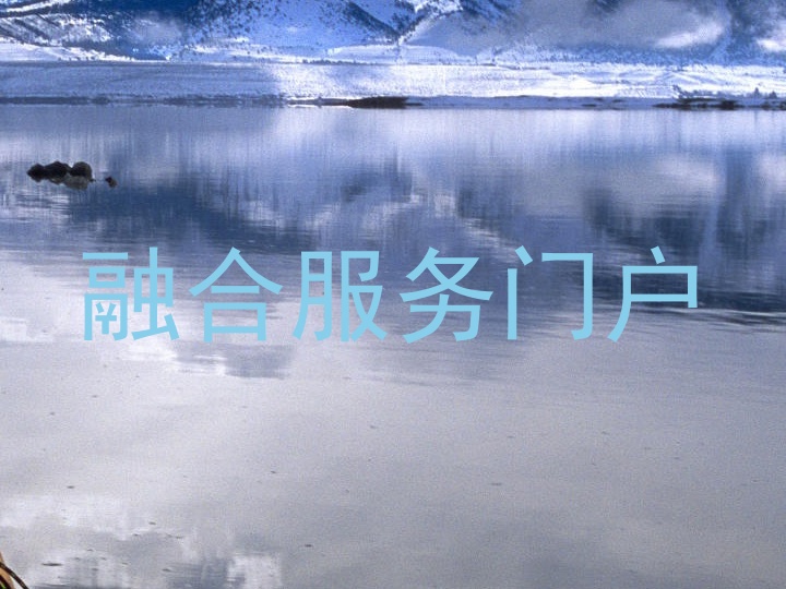 融合服务门户
