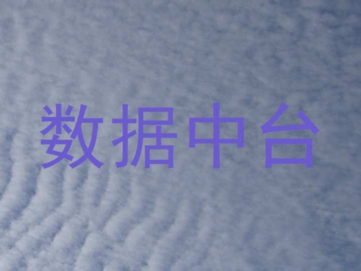数据中台