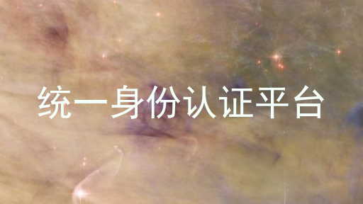 统一身份认证平台