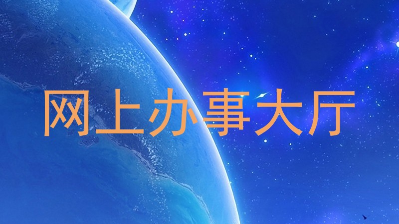 网上办事大厅