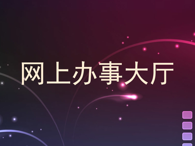 网上办事大厅