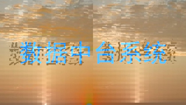 数据中台系统
