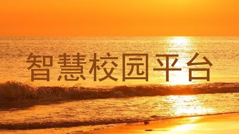 智慧校园平台