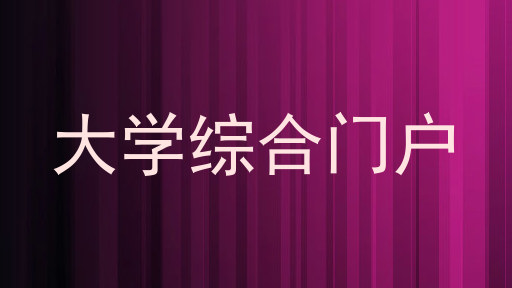 大学综合门户
