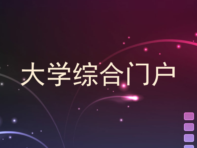 大学综合门户