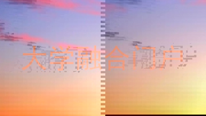大学融合门户