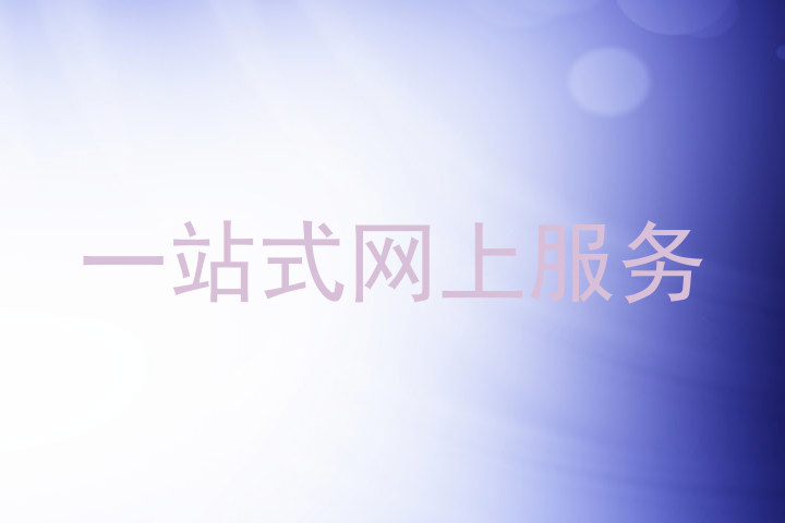 一站式网上服务