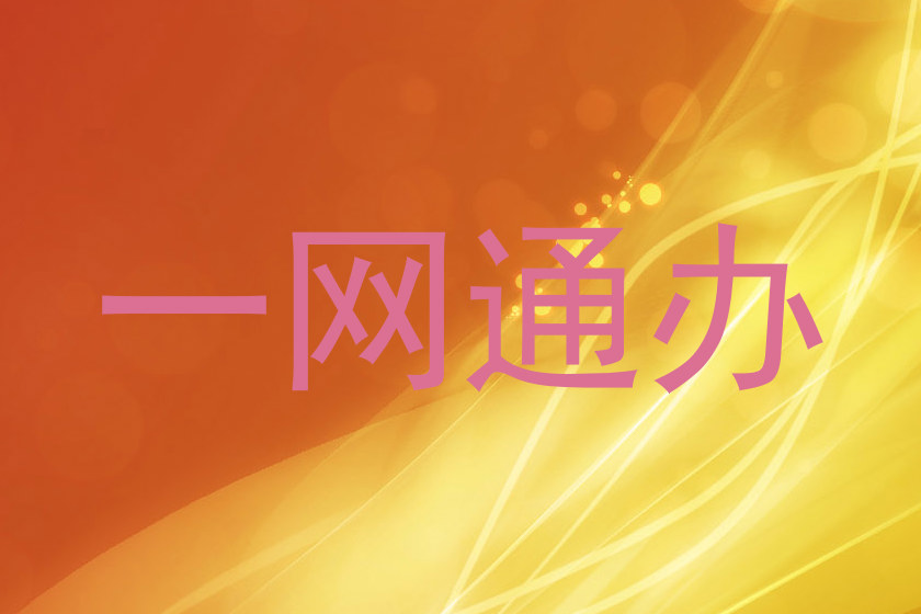 一网通办