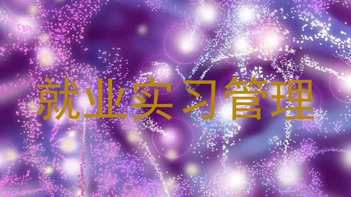 就业实习管理