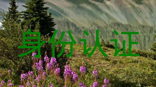 身份认证