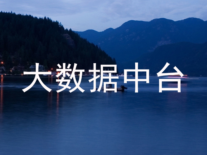 大数据中台