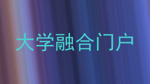 大学融合门户