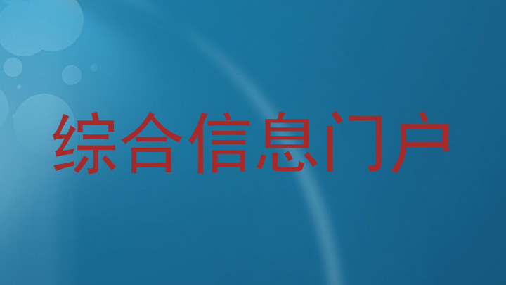 综合信息门户