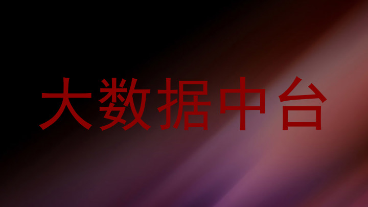 大数据中台