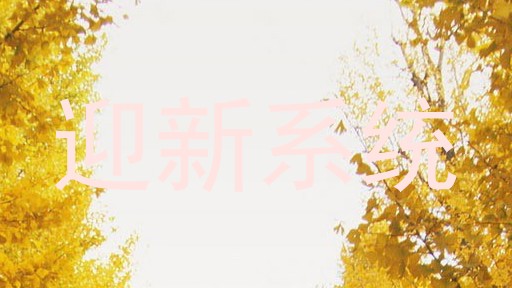 迎新系统