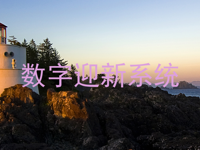 数字迎新系统