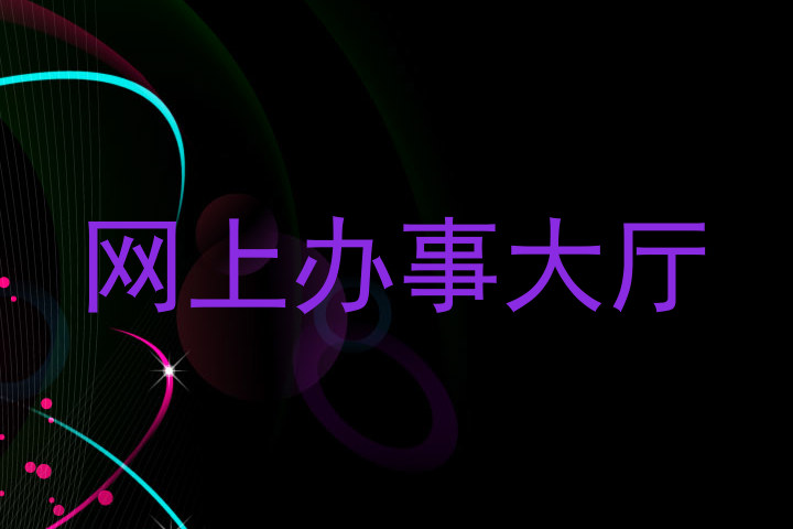 网上办事大厅