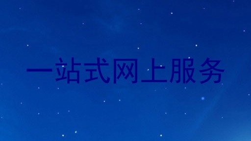 一站式网上服务