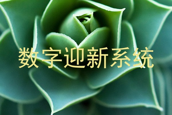数字迎新系统