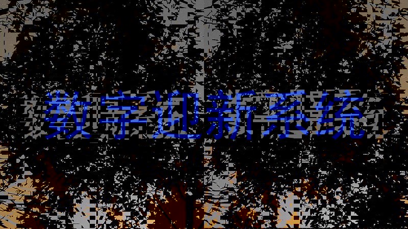 数字迎新系统