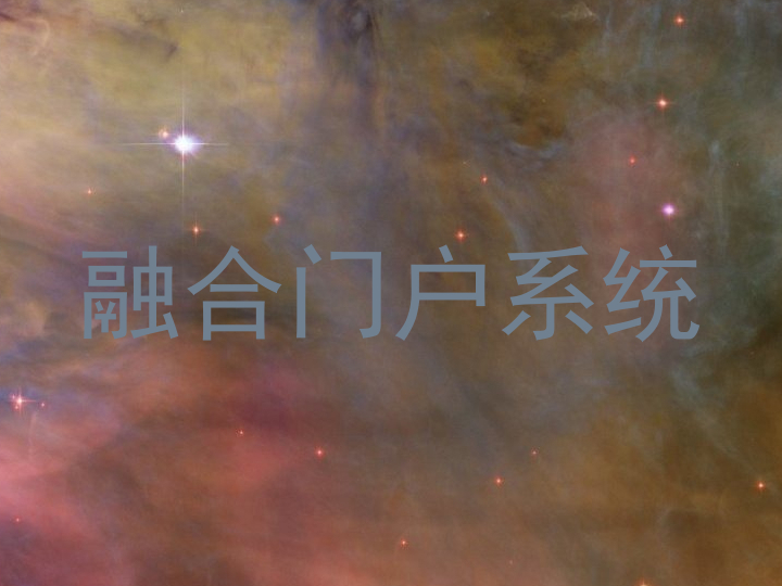 融合门户系统