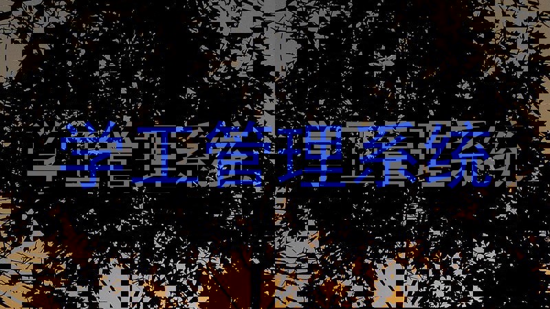 学工管理系统