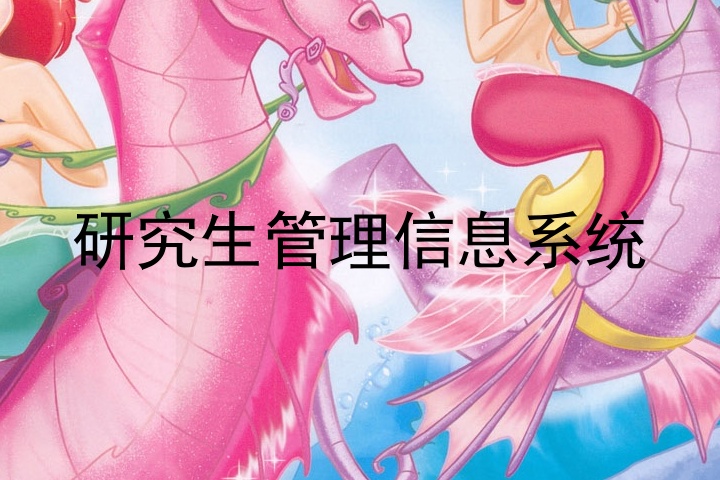 研究生管理信息系统