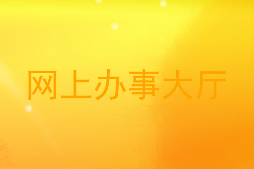 网上办事大厅