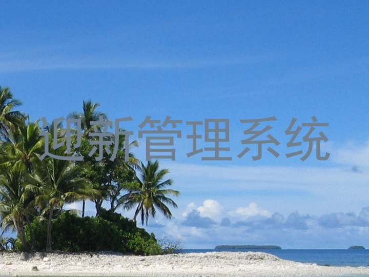 迎新管理系统