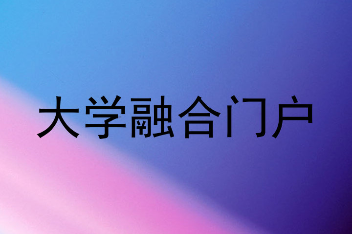 大学融合门户