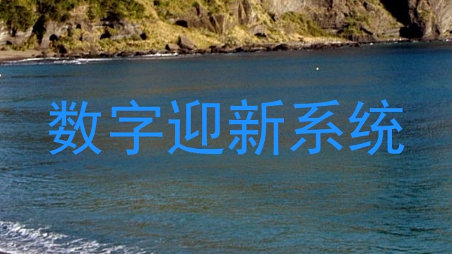 数字迎新系统