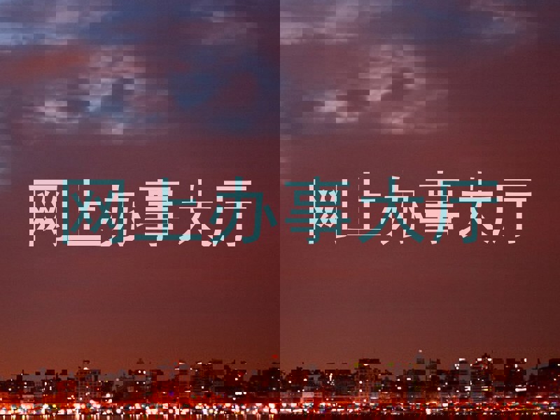 网上办事大厅