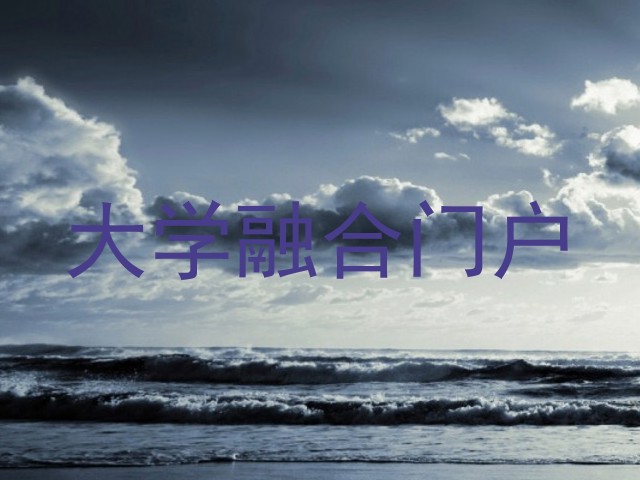 大学融合门户