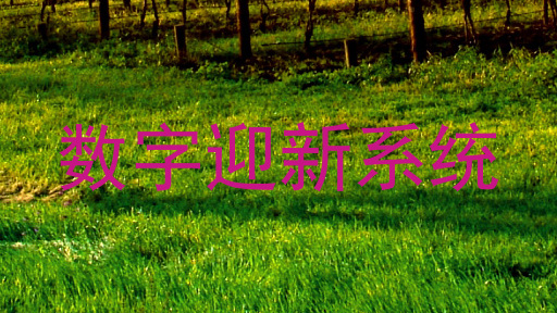 数字迎新系统