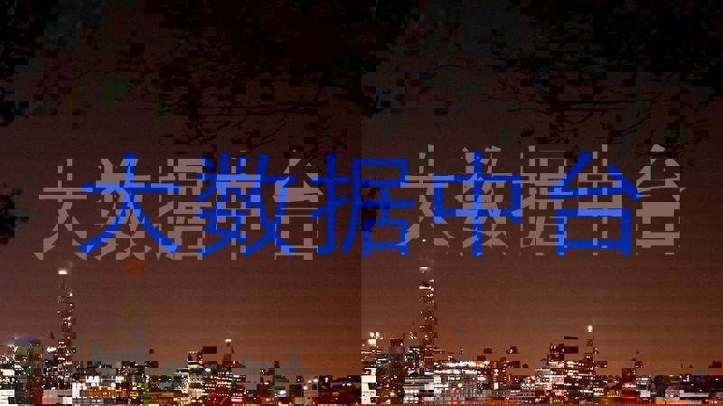 大数据中台