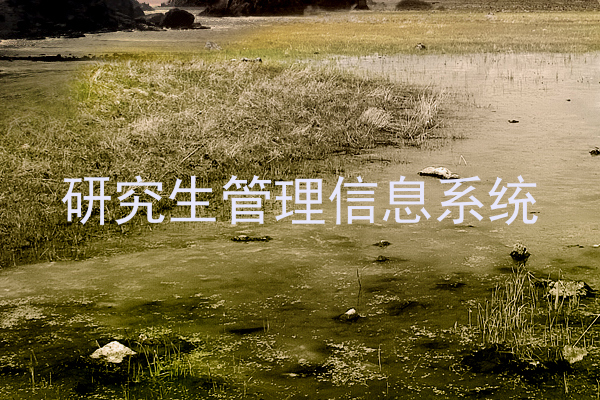 研究生管理信息系统