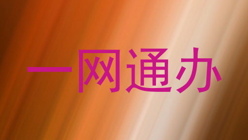 一网通办